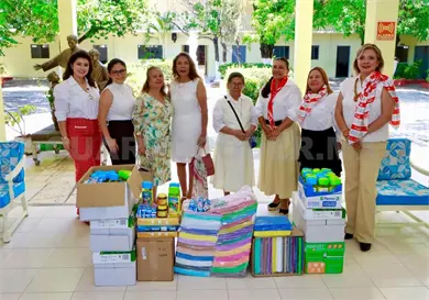 Realiza comité donativo a albergue infantil Realiza comité donativo a albergue infantil