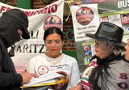 Zapatistas y madres buscadoras se re&uacute;nen