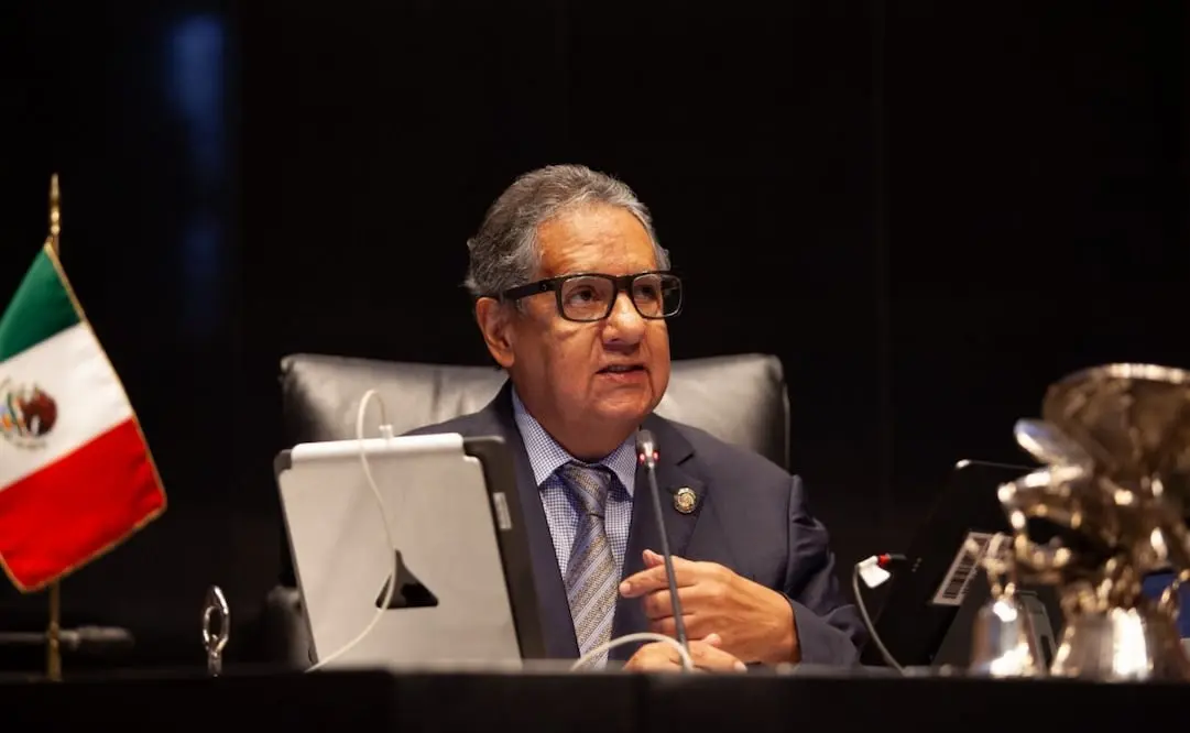 Higinio Martínez Miranda, presidente de la Mesa Directiva del Senado. Cortesía