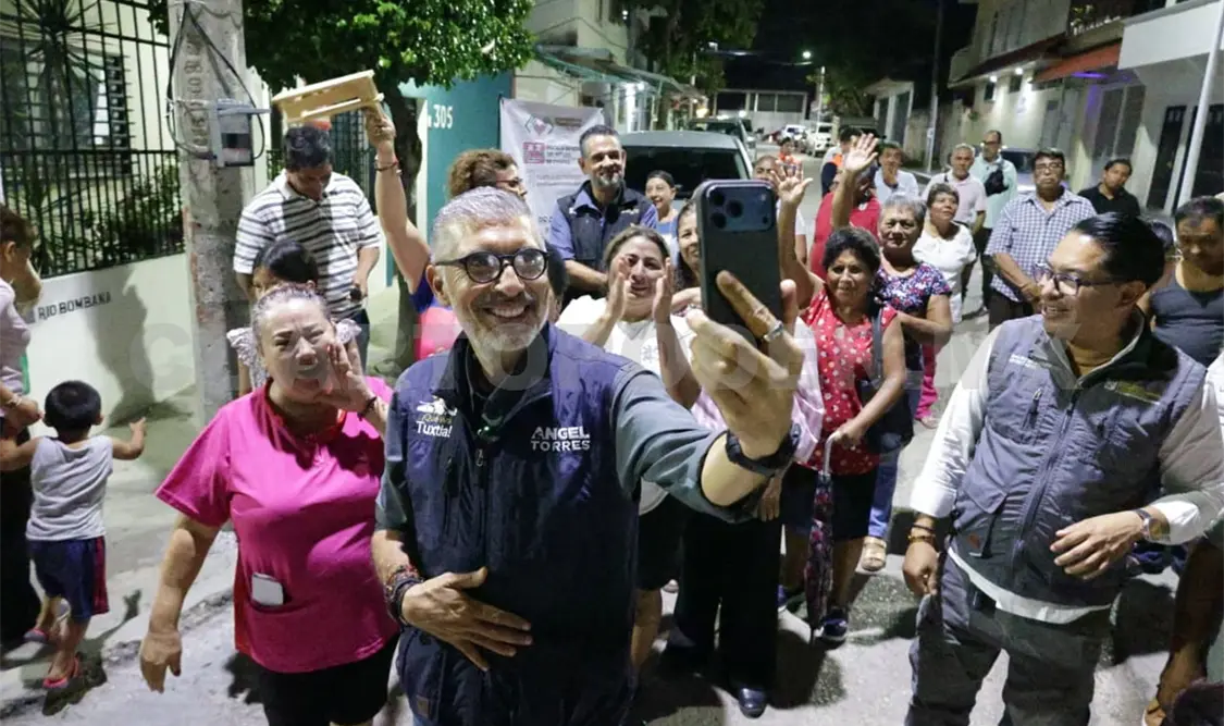 Se atienden 69 luminarias en beneficio de familias de la zona. Cortesía