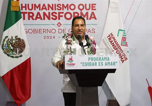 Eduardo Ram&iacute;rez lleva Cuidar es Amar a Tapachula