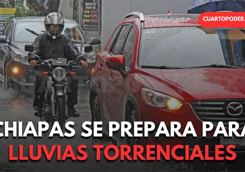 Prev&eacute;n lluvias torrenciales para esta semana