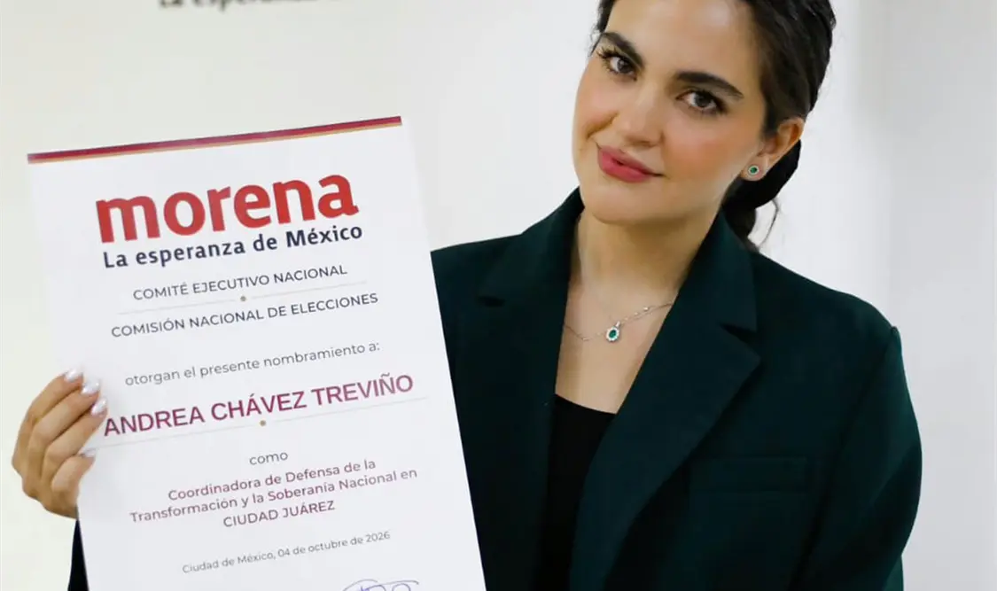 Será Andrea Chávez coordinadora municipal en Juárez