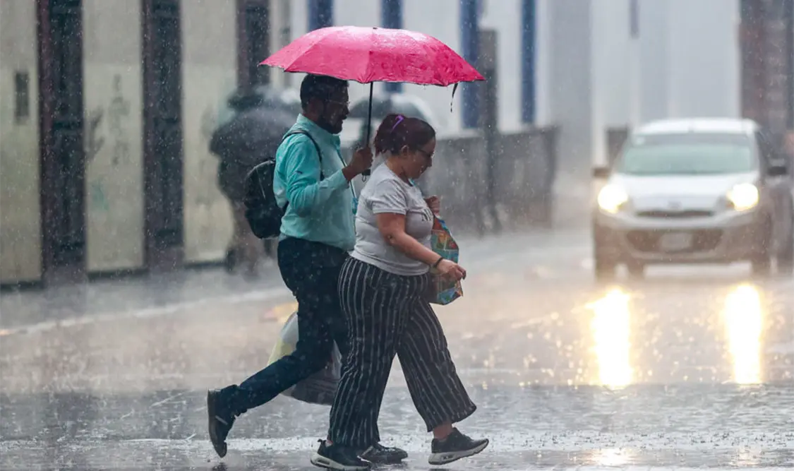 Para las próximas horas se prevén lluvias intensas con puntuales torrenciales en Tabasco y Chiapas. Cortesía