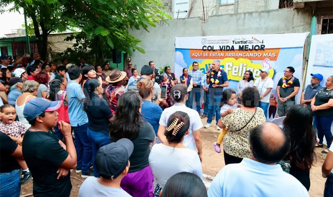 El alcalde dijo que continúa con la transformación de la capital del estado. Cortesía