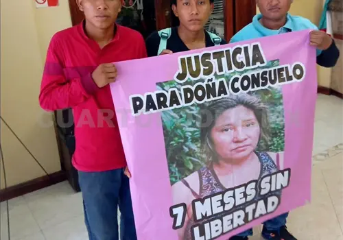 Proceso en libertad para Consuelo Hernández Proceso en libertad para Consuelo Hernández