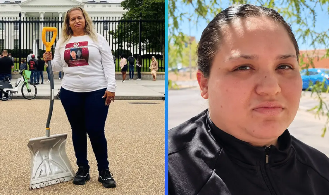 Ceci Flores y su hija certificadas como buscadoras