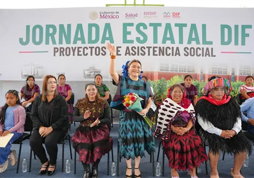 Sofía Espinoza encabeza Jornada Estatal DIF Sofía Espinoza encabeza Jornada Estatal DIF