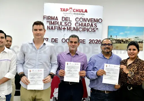 Luis Pedrero y Yamil Melgar firman convenio histórico Luis Pedrero y Yamil Melgar firman convenio histórico