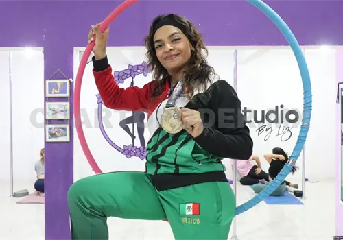 Marielly Mart&iacute;nez, entre la fuerza y el arte