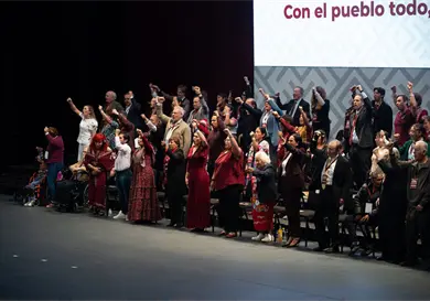 Se reúnen coordinadores con dirigencia de Morena Se reúnen coordinadores con dirigencia de Morena