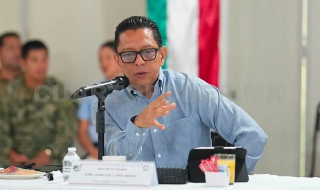 Llaven Abarca expuso que no habrá tolerancia a los actos ilícitos. CP