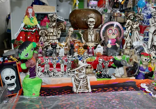 Centro de Tuxtla: entre calaveras y tradici&oacute;n