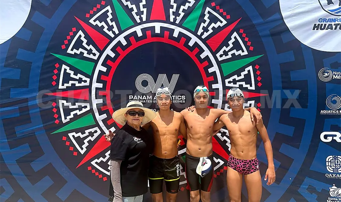 Nadadores juveniles representarán a El Delfín en las pruebas de 10 kilómetros y “knock-out” del Panamericano. Cortesía
