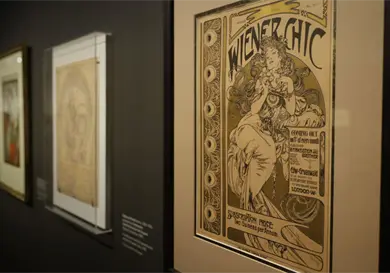 Exhiben el Art Nouveau de Alphonse Mucha