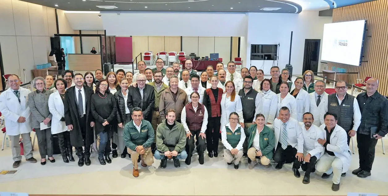 La presidenta encabeza reunión en Hidalgo para fortalecer hospitales del IMSS-Bienestar. Cortesía