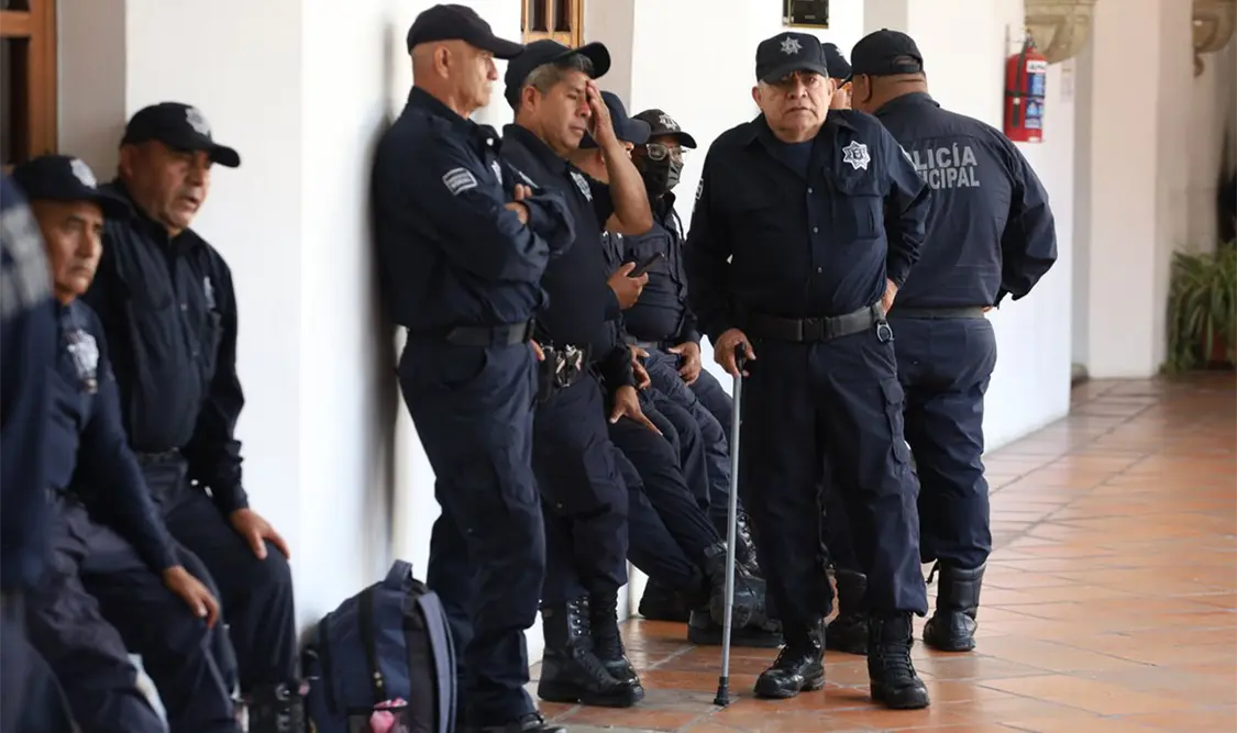 En entidades como Oaxaca y Chiapas, los elementos perciben en promedio entre 8 mil y 9 mil pesos mensuales. Cortesía