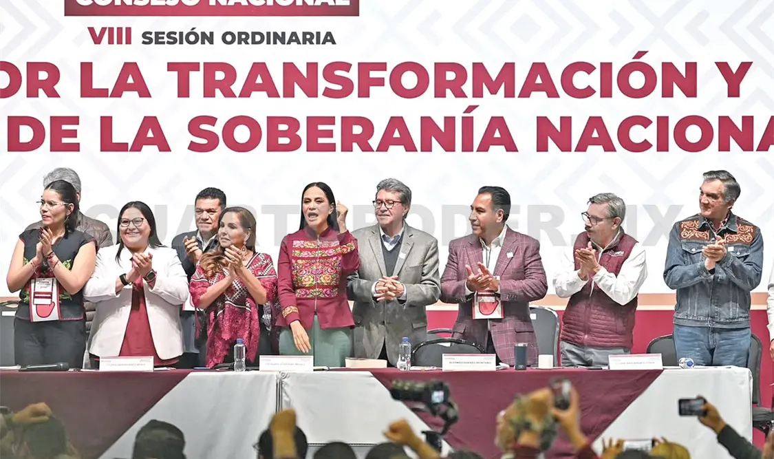 Eduardo Ramírez Aguilar estuvo presente en la VIII Sesión Ordinaria del Consejo Nacional. Cortesía