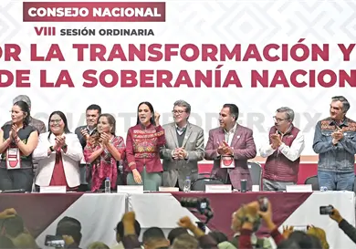 Sesiona Consejo Nacional de Morena; participa ERA
