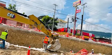 Avanza obra de salvamento en el libramiento Sur