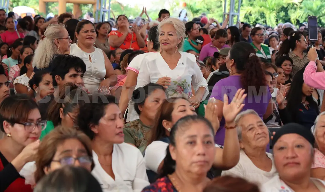 La reforma es un acto de justicia para las mujeres: Candelaria Rodríguez. CP