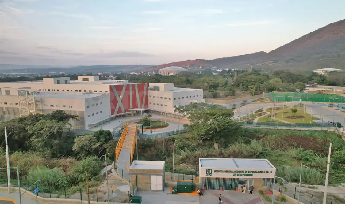 Hospital 14 de septiembre en Tuxtla. Cortesía