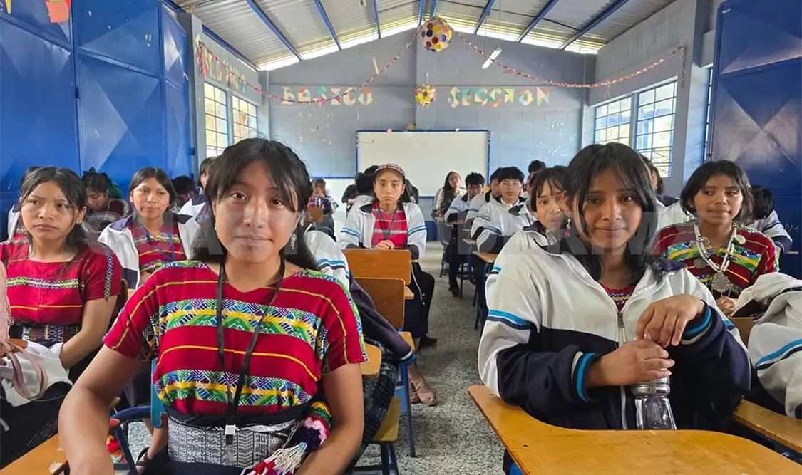 La iniciativa contribuye al conocimiento y fortalecimiento de la lengua Maya Mam. Cortesía