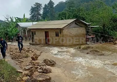 Desbordamiento del río Mesbilja dejó un muerto Desbordamiento del río Mesbilja dejó un muerto