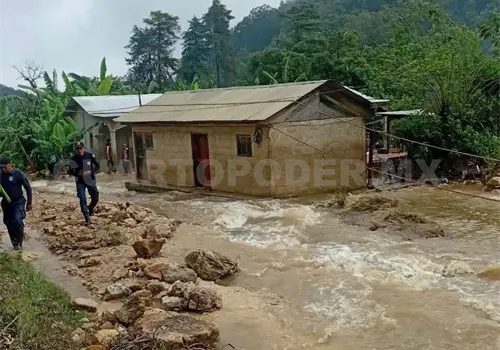 Desbordamiento del río Mesbilja dejó un muerto Desbordamiento del río Mesbilja dejó un muerto
