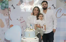 C&eacute;sar cumple su primer a&ntilde;ito