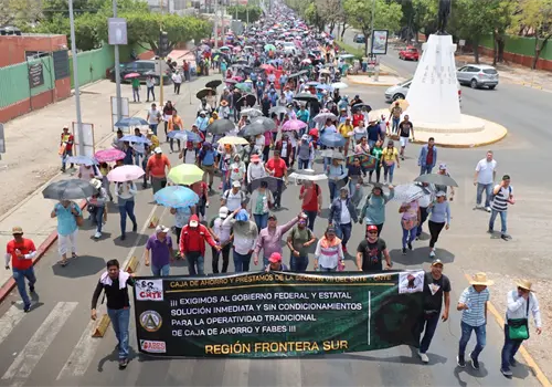 Anuncia CNTE bloqueos y marcha en la capital Anuncia CNTE bloqueos y marcha en la capital