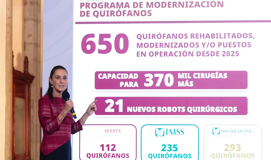 La presidenta encabezó la conferencia matutina de este martes. Cortesía