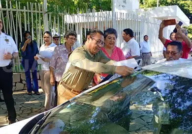Taxis se suman a campaña de protección a mujeres Taxis se suman a campaña de protección a mujeres