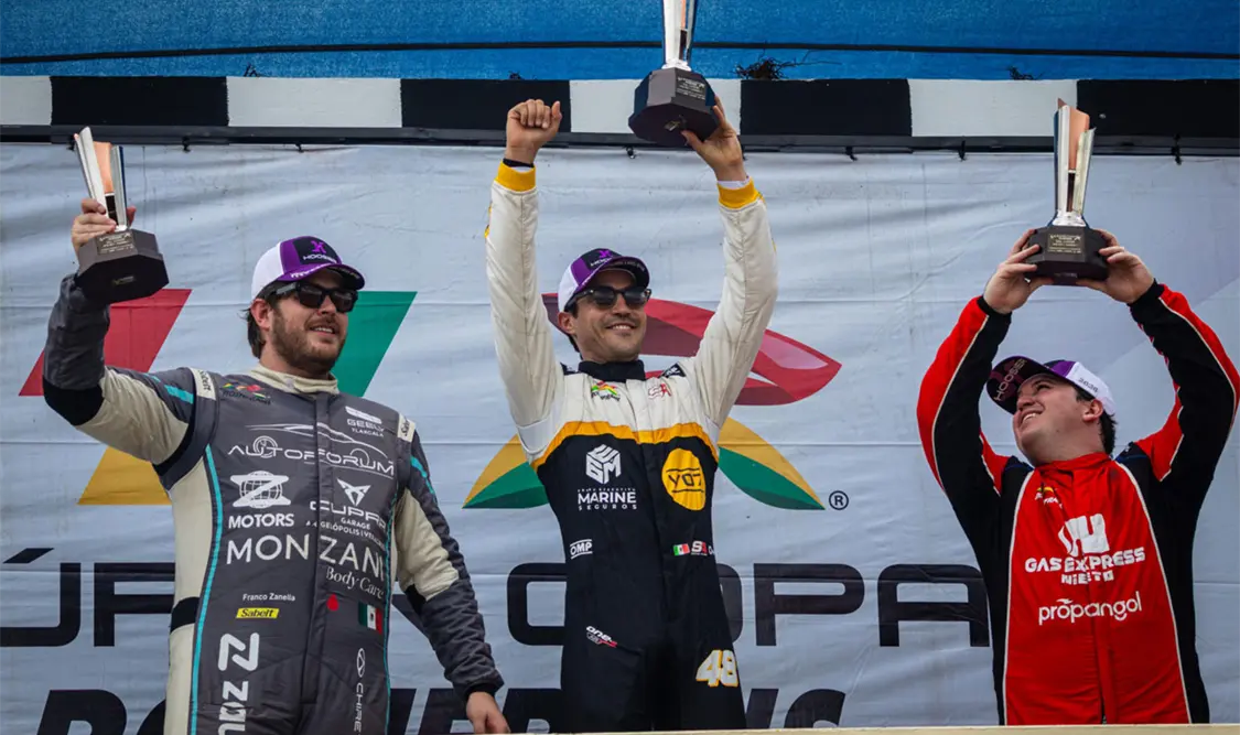 La primera competencia de GTM Pro 1 significó un nuevo triunfo para el piloto de Transmisiones Veinte 07. Cortesía