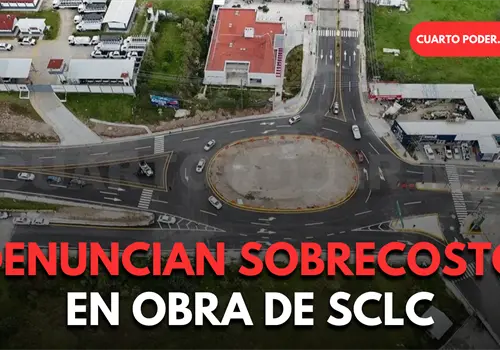 Nueva rotonda de SCLC podría haber costado menos Nueva rotonda de SCLC podría haber costado menos