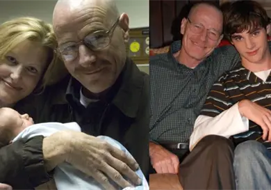 Bryan Cranston despide a RJ Mitte Bryan Cranston despide a RJ Mitte