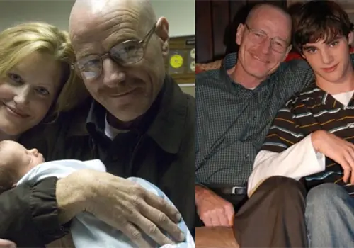 Bryan Cranston despide a RJ Mitte Bryan Cranston despide a RJ Mitte