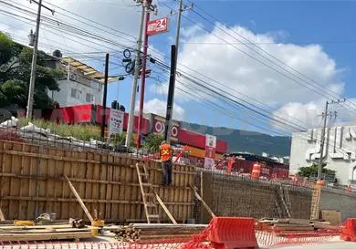 Inicia colado en puente del libramiento Sur Inicia colado en puente del libramiento Sur