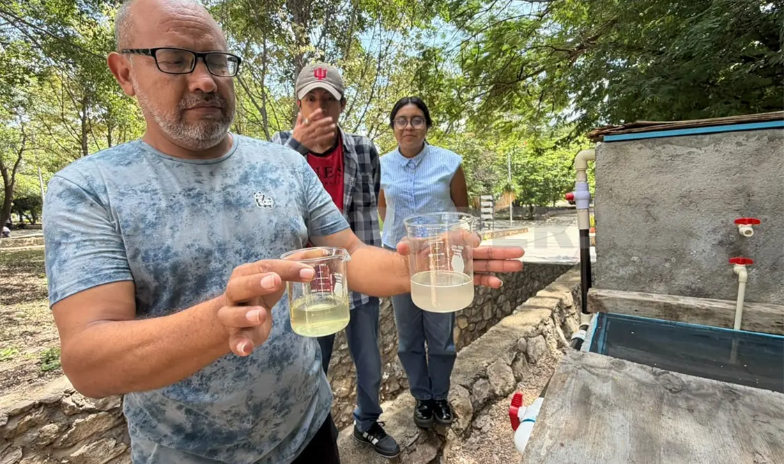 Los investigadores destacaron la aportación realizada por los estudiantes al proyecto. Cortesía