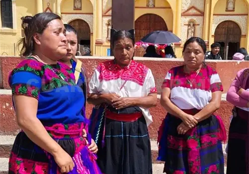 Mujer denuncia violencia y exige protección en Bochil Mujer denuncia violencia y exige protección en Bochil