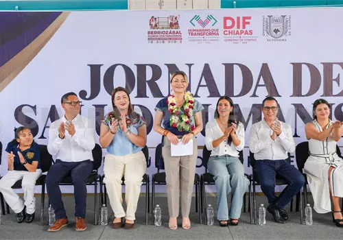 Encabeza Sof&iacute;a Espinoza Jornada de Salud Humanista
