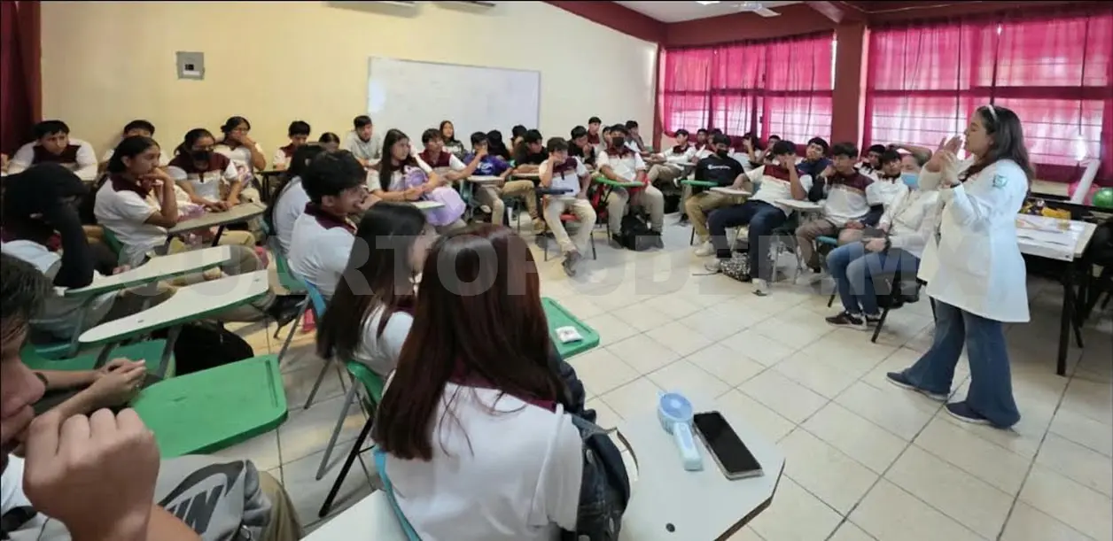 Llevaron a cabo pláticas sobre salud mental dirigidas a las juventudes. Cortesía
