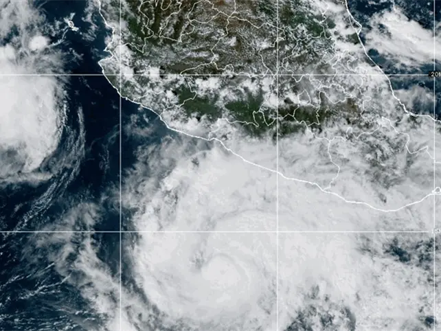 Frente fr&iacute;o 2 y hurac&aacute;n "Trudy" dejar&aacute;n lluvias