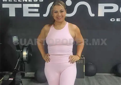 Tania celebra bailando