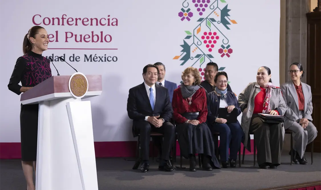 Casa Tlalpan, ligada a "El Negro" Durazo, será sede educativa: Sheinbaum. Cortesía