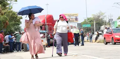 El caos de los bloqueos en la capital