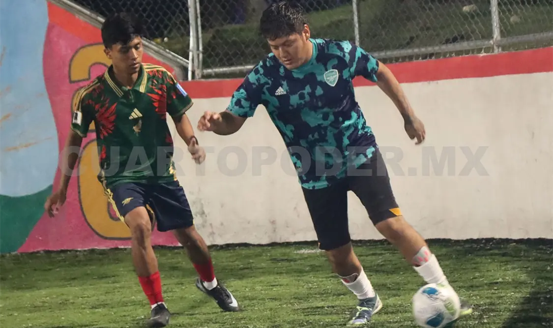 Los emocionantes encuentros tienen como sede la cancha de Futbol Rápido del parque del Oriente. Diego Pérez/CP
