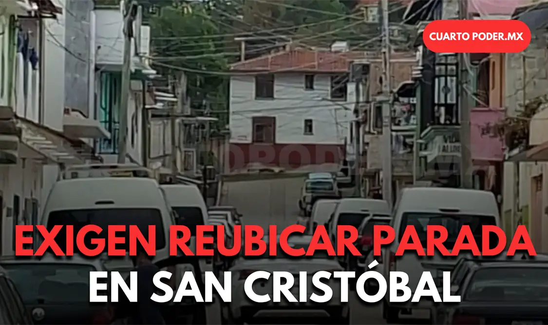 Piden reubicar parada de transporte foráneo