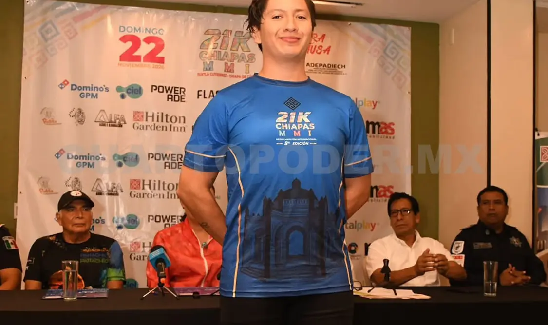 Organizadores presentaron los detalles del 21K Medio Maratón Internacional 2026, que se celebrará el próximo 22 de noviembre. Cortesía