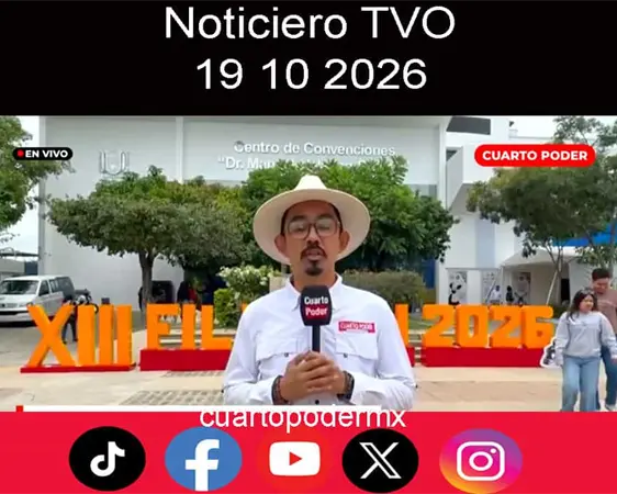 Noticiero TVO 19 10 2026. #TuDiarioVivir con Adolfo Abosaid